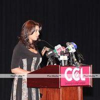 Stars at CCL Press Meet in Dubai - Pictures